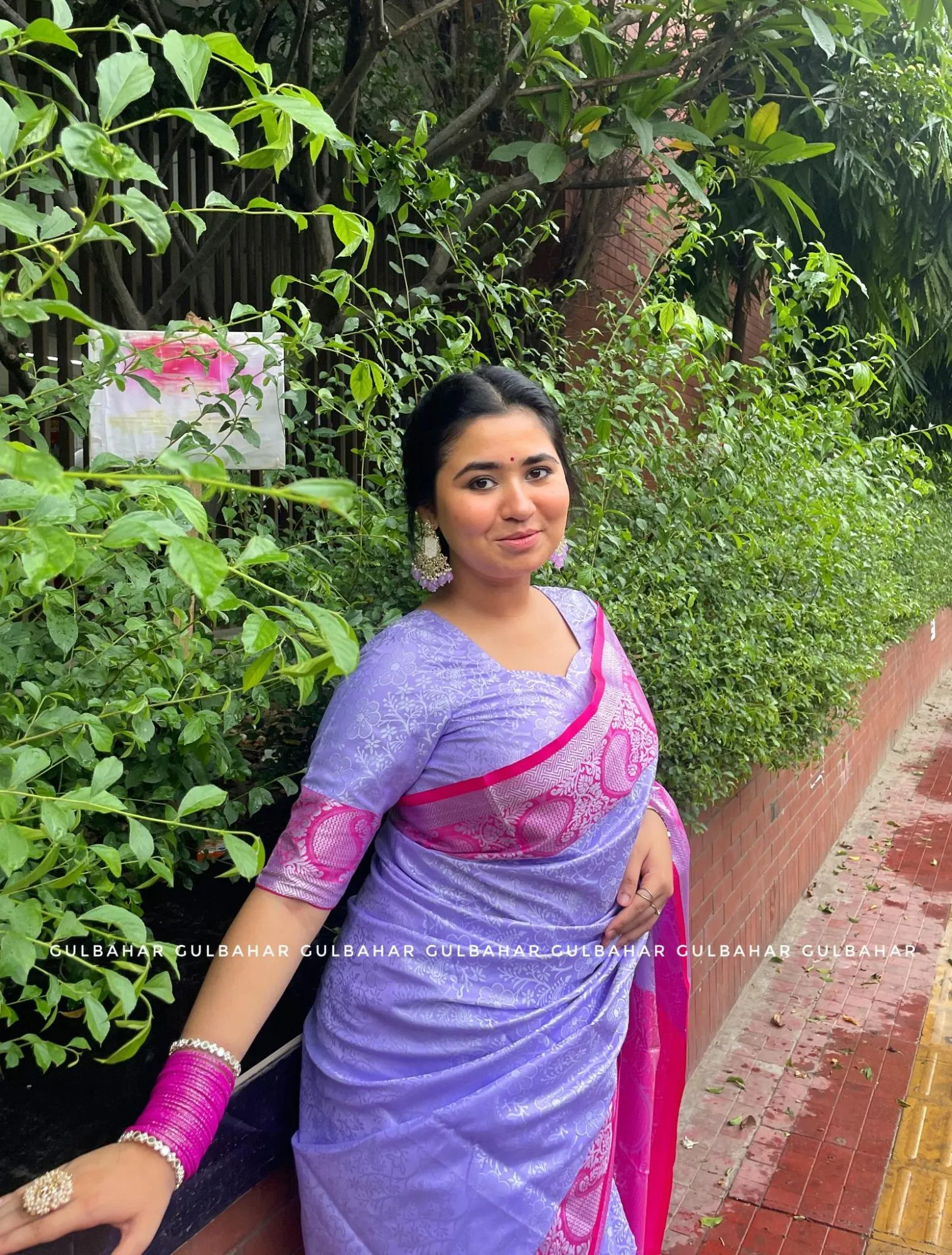 সফট সিল্ক কাতান শাড়ী - Image 3